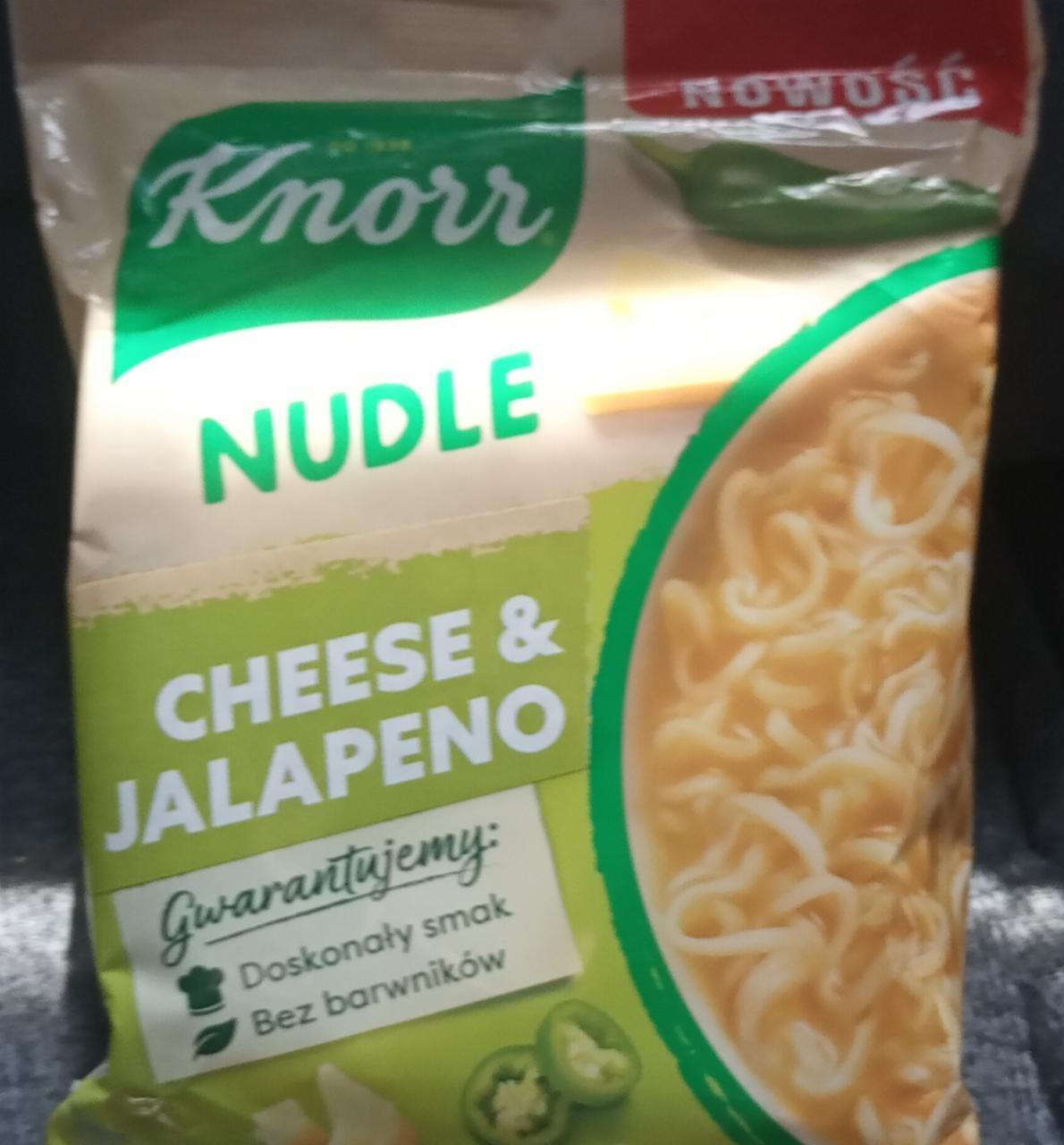 Fotografie - Nudle cheese & jalapeno Knorr