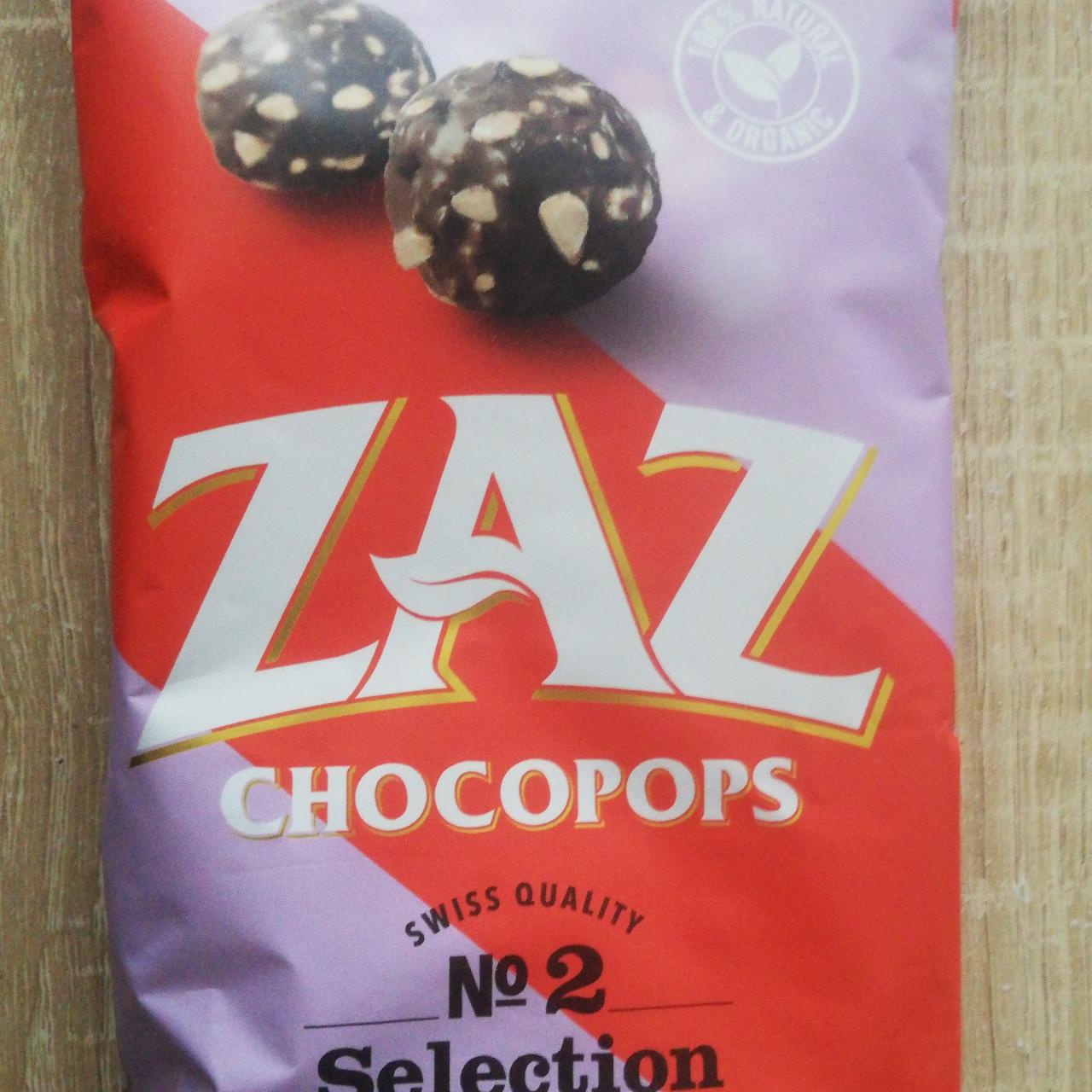 Fotografie - Chocopops Dark Chocolate Almond ZAZ