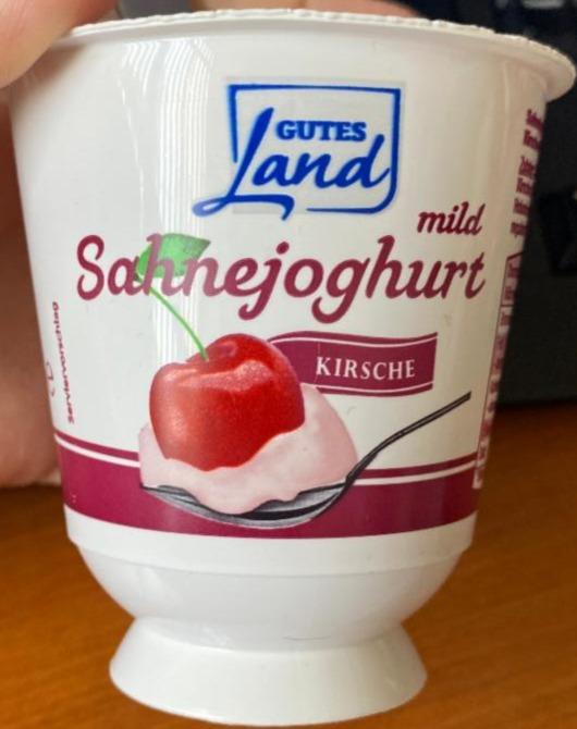 Fotografie - Sahnejoghurt mild Kirsche Gutes Land