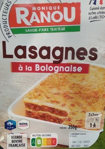 Fotografie - Lasagnes à la Bolognaise Monique Ranou
