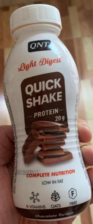 Fotografie - Light Digest Quick Shake Protein Chocolate QNT