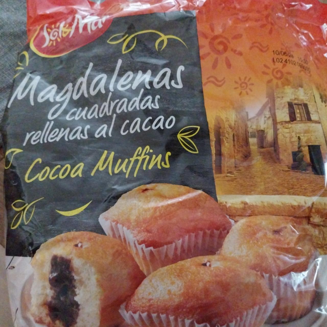 Fotografie - Magdalenas cocoa muffins Sol&Mar