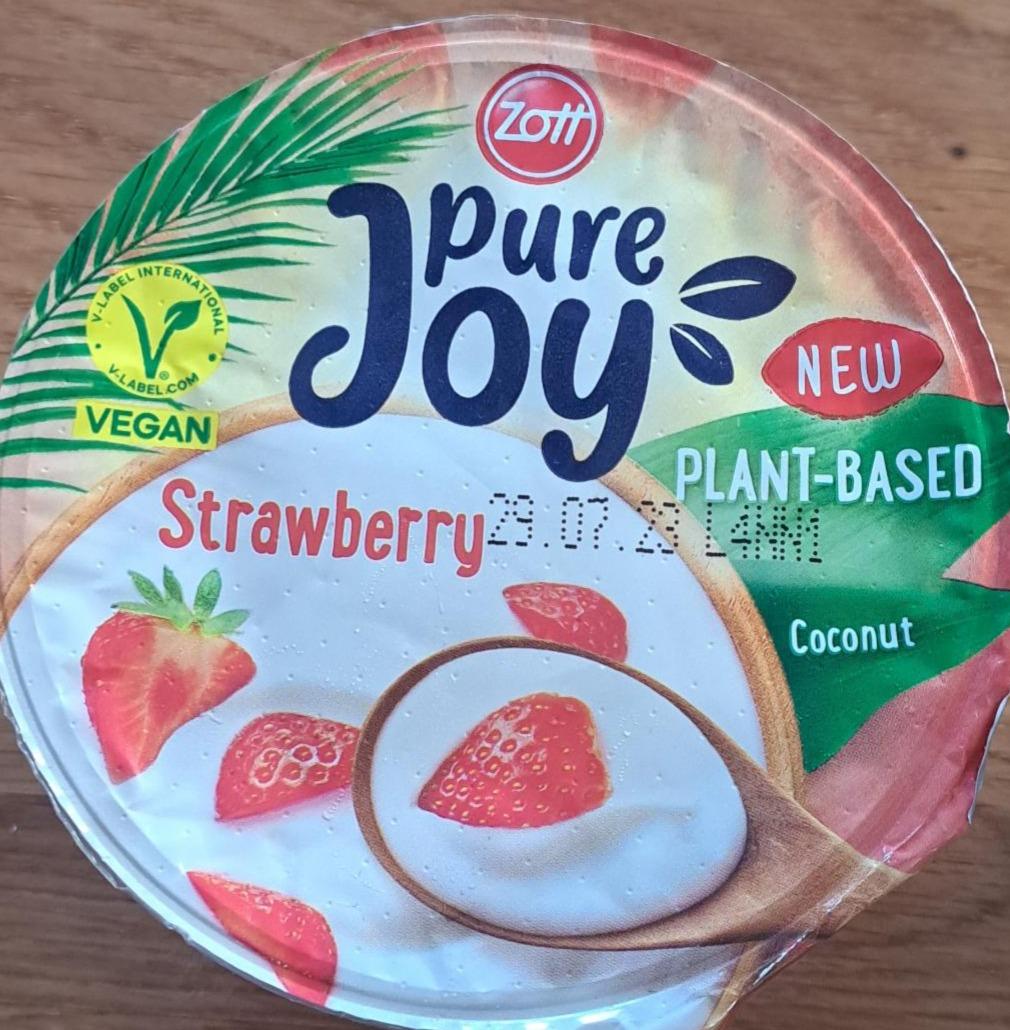 Fotografie - Pure joy strawberry plant-based coconut Zott