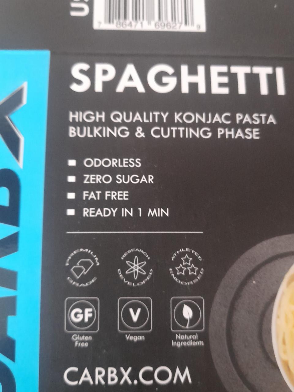 Fotografie - Spaghetti carb x konjac pasta Carb X