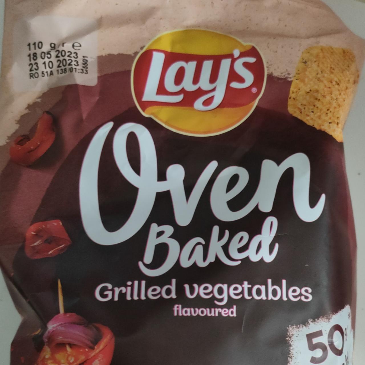 Fotografie - Oven Baked Grilled Vegetables Lay's