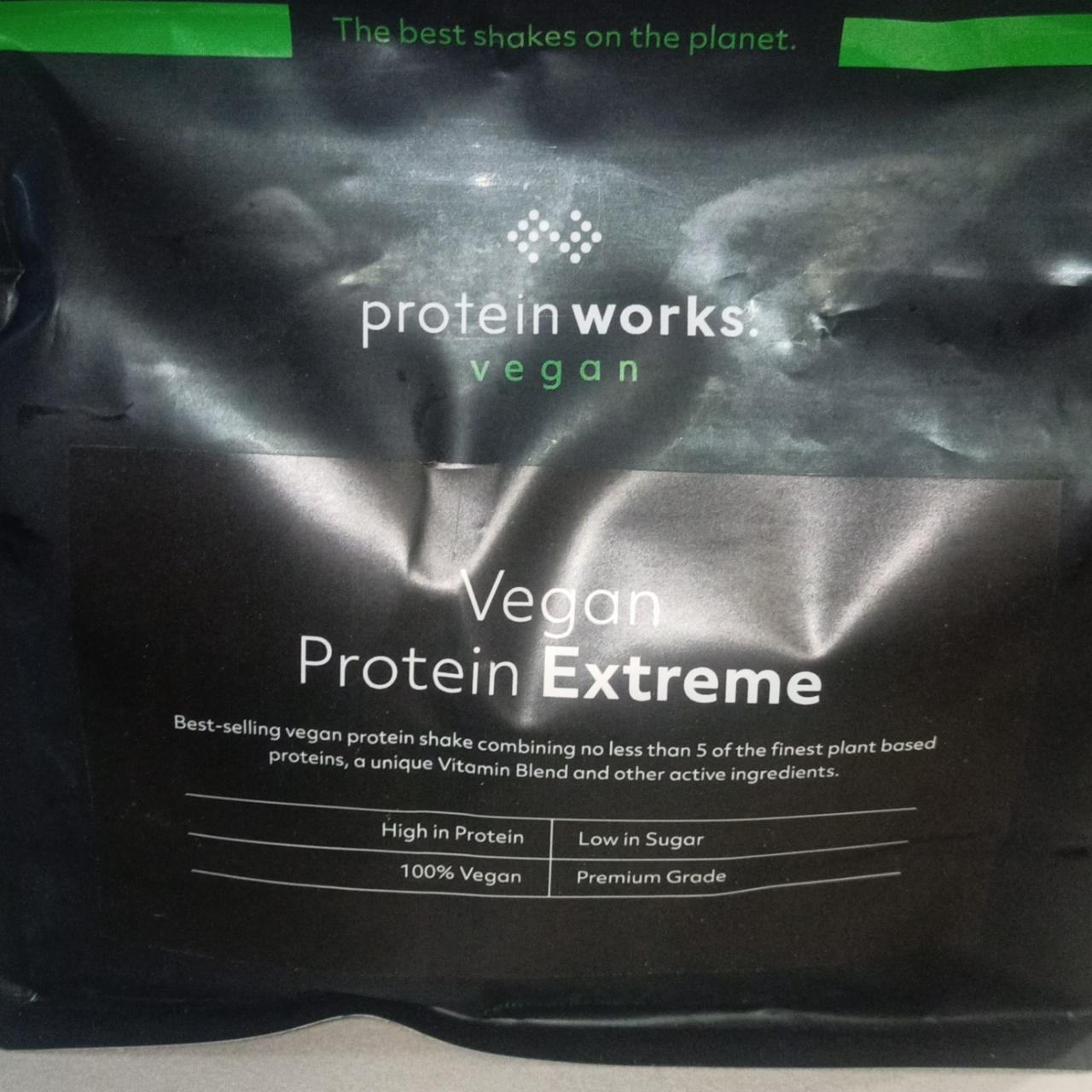 Fotografie - Vegan Protein Extreme Salted caramel Protein Works
