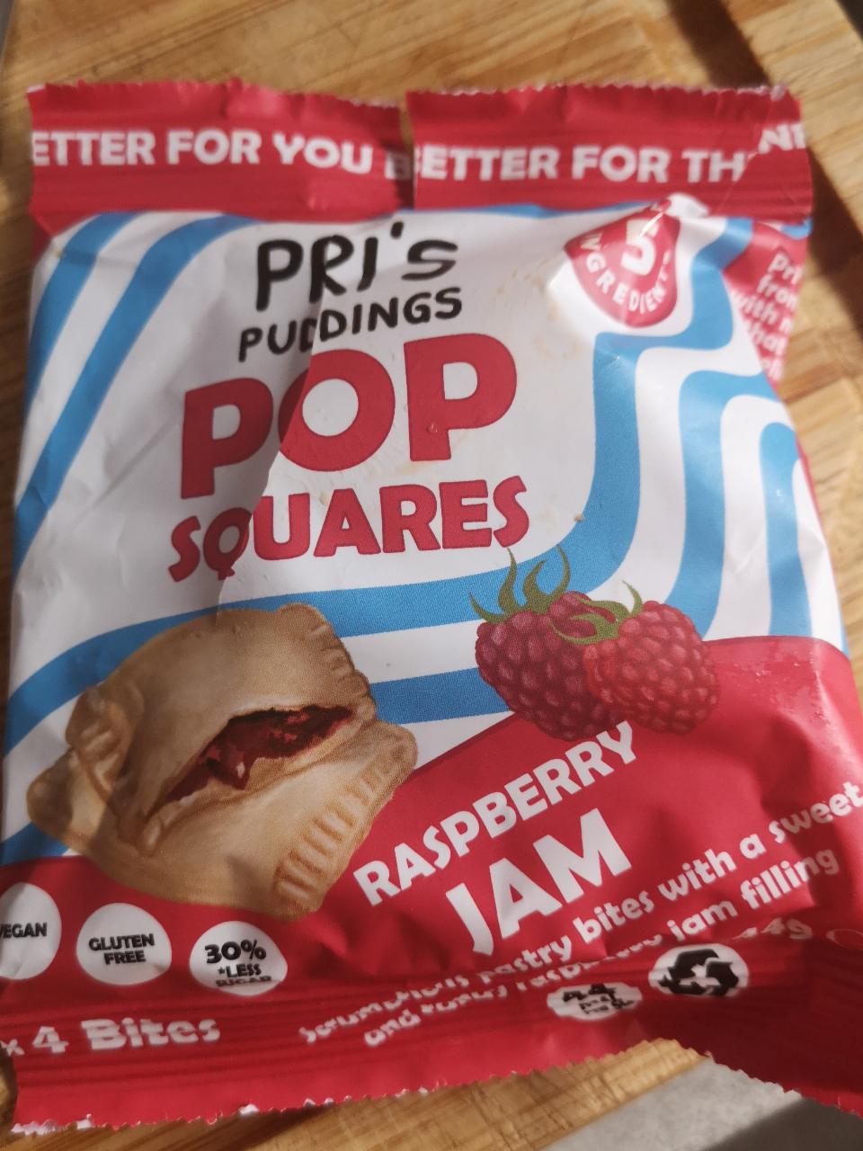 Fotografie - Puddings pop squares