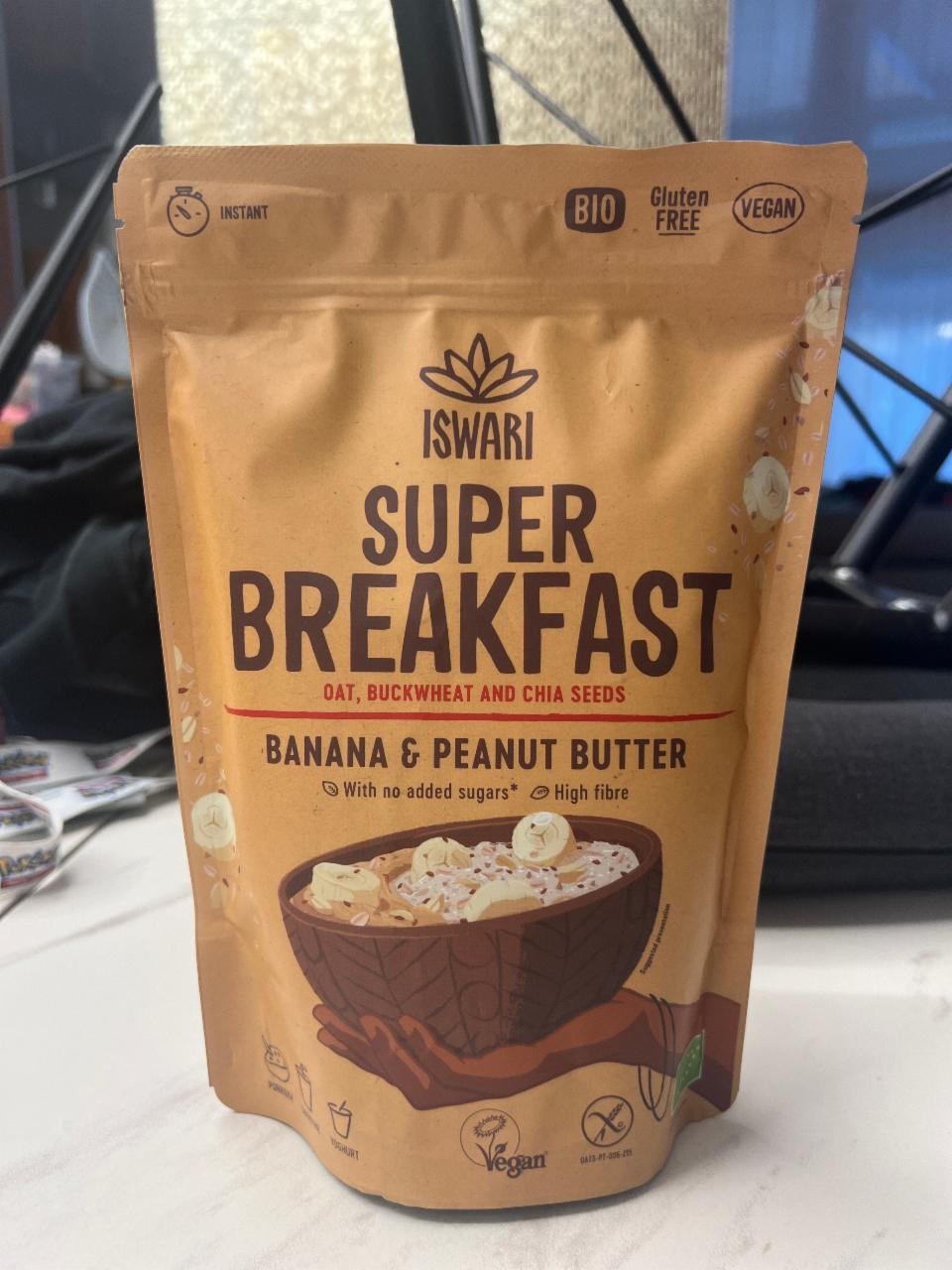 Fotografie - Super breakfast Banana & peanut butter Iswari