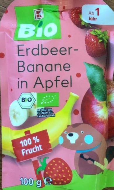 Fotografie - Erdbeer-Banane in Apfel K-Bio