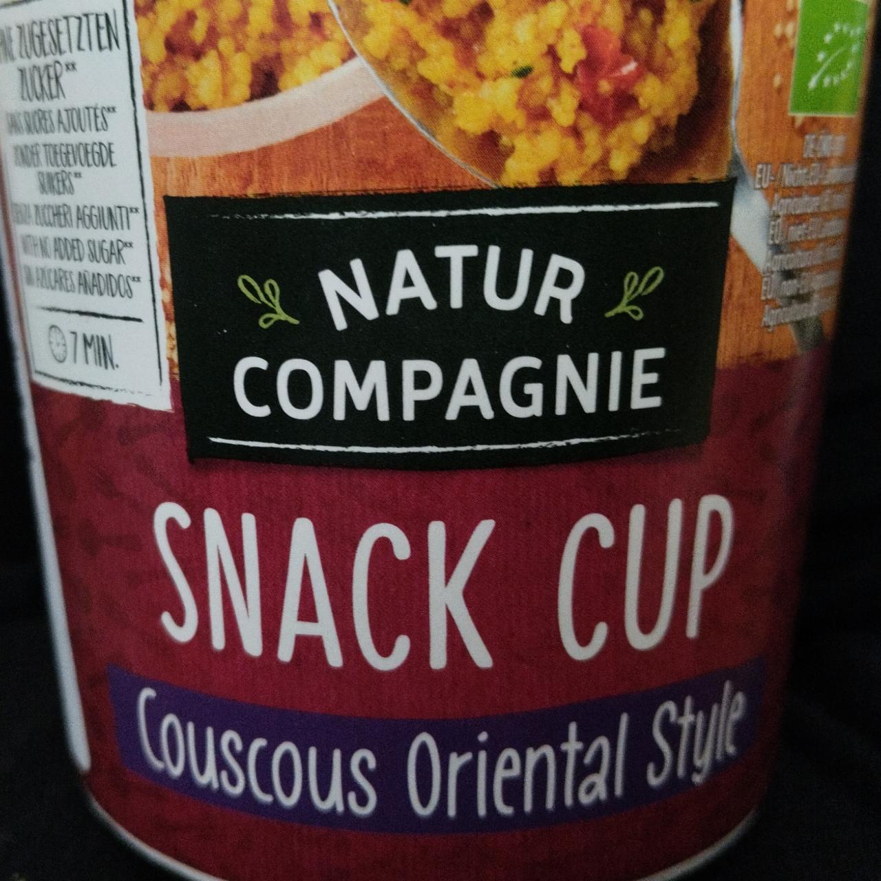 Fotografie - Snack cup Couscous Oriental Style Natur Compagnie