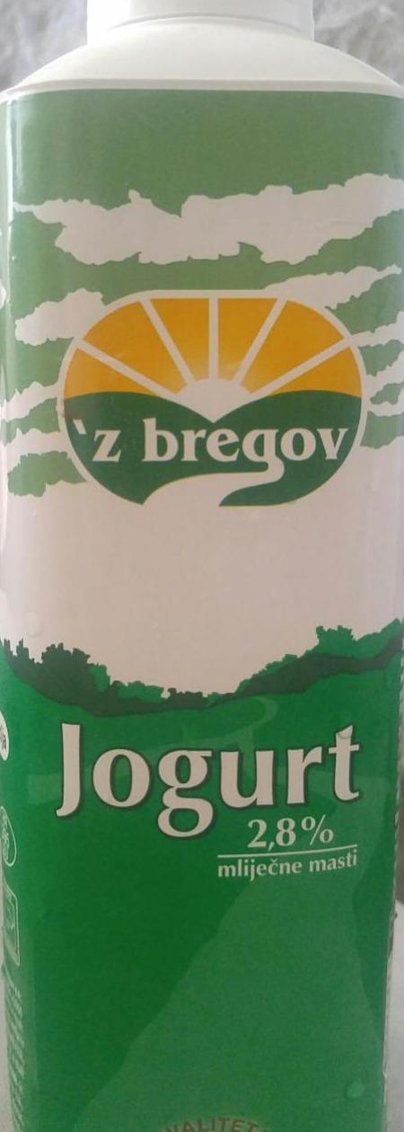 Fotografie - Jogurt 2,8% m.m. 'z bregov