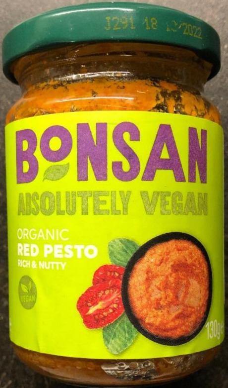 Fotografie - Absolutely Vegan Organic Red Pesto Bonsan