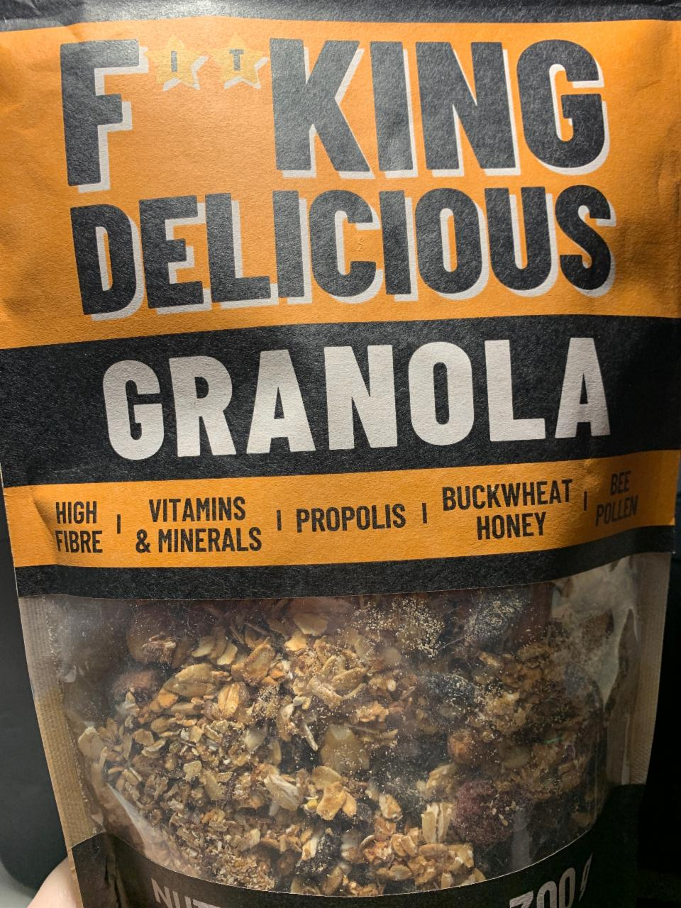 Fotografie - F**king Delicious Granola Nutty flavor Allnutrition