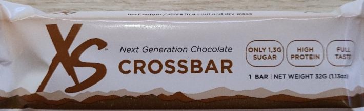 Fotografie - XS CROSSBAR protein bar with sweeteners