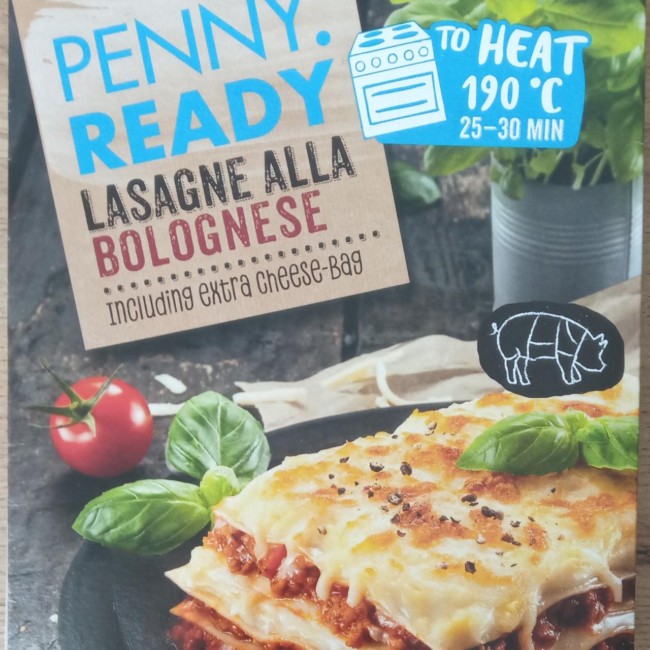 Fotografie - Lasagne alla bolognese Penny ready