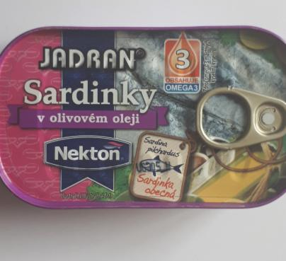 Fotografie - Jadran Sardinky v olivovém oleji Nekton