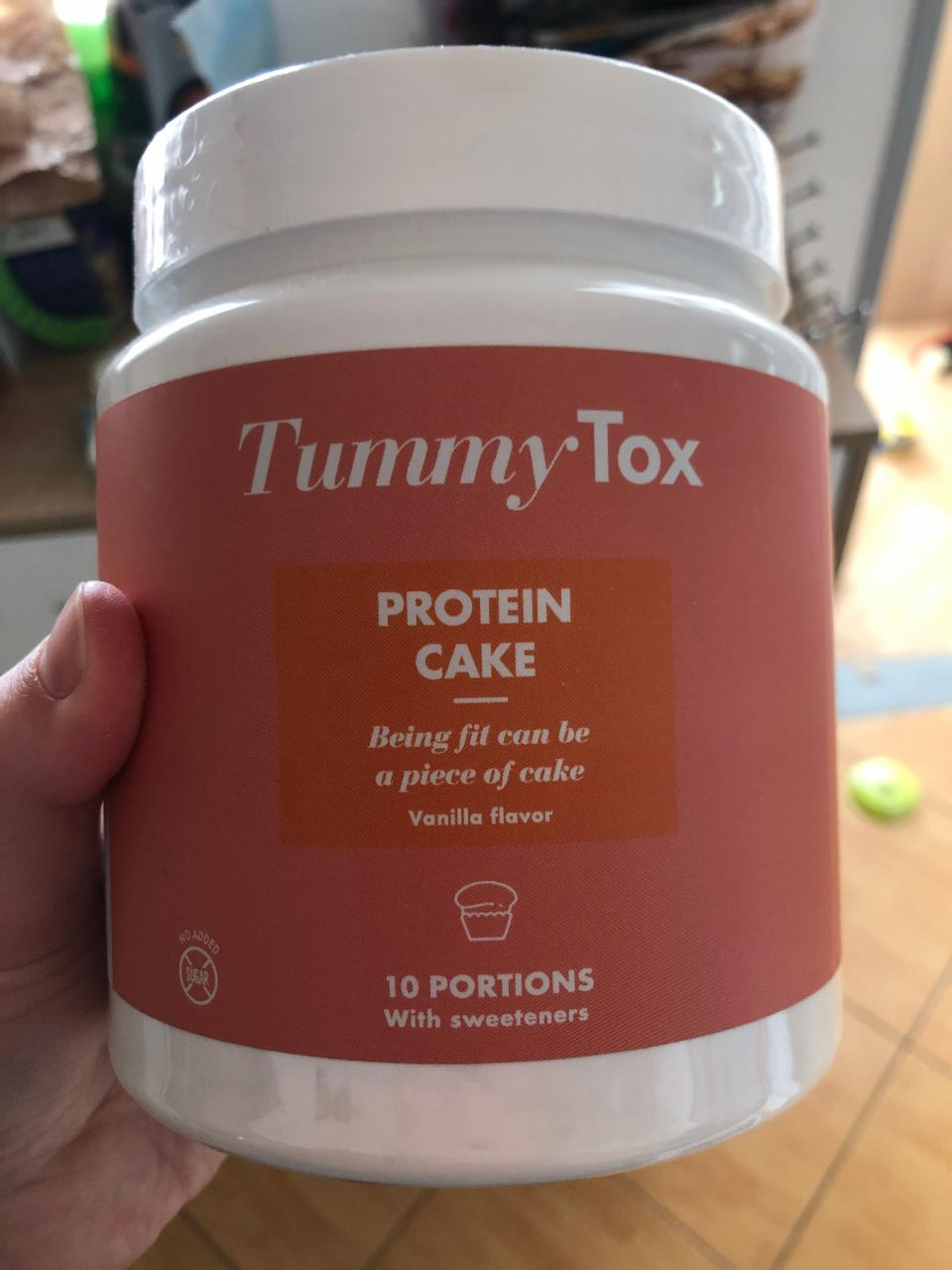 Fotografie - Protein cake vanilla flavor TummyTox
