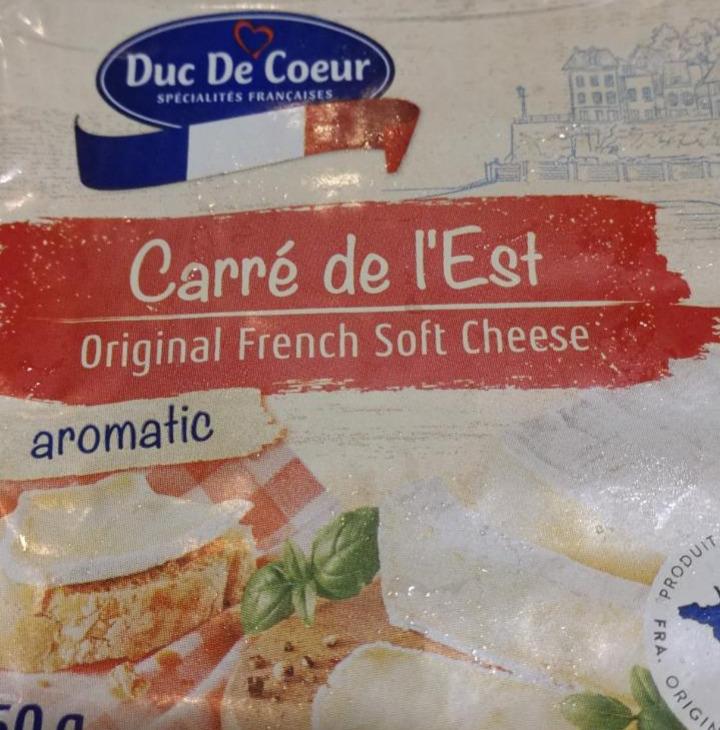 Fotografie - Carre dr l'Est original french soft cheese Duc De Coeur