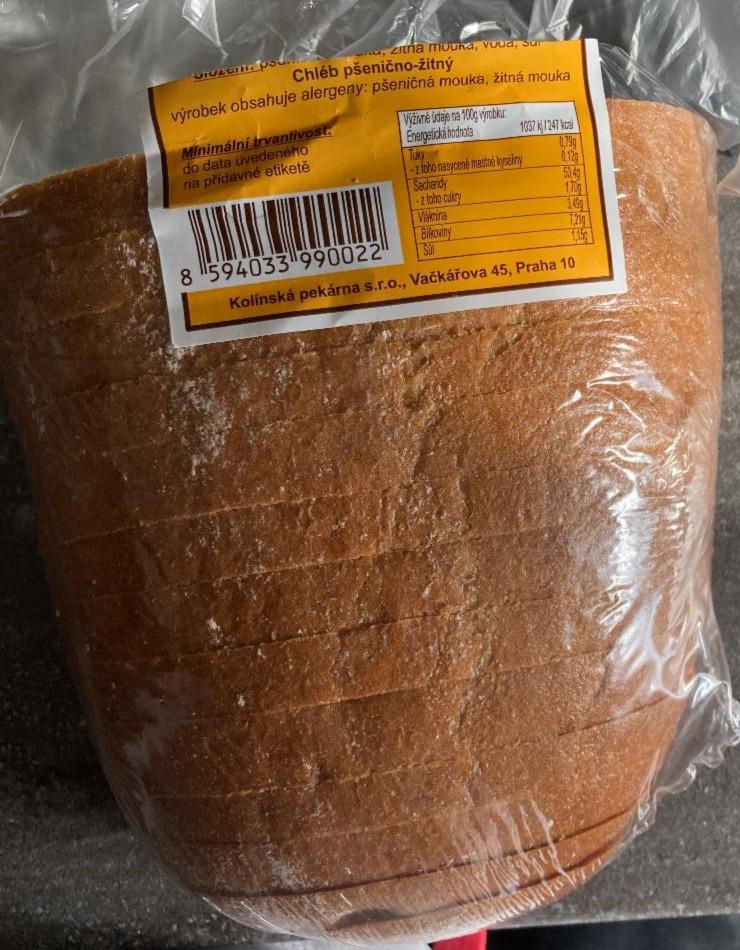 Fotografie - Chléb pšenično-žitný Kolínská pekárna