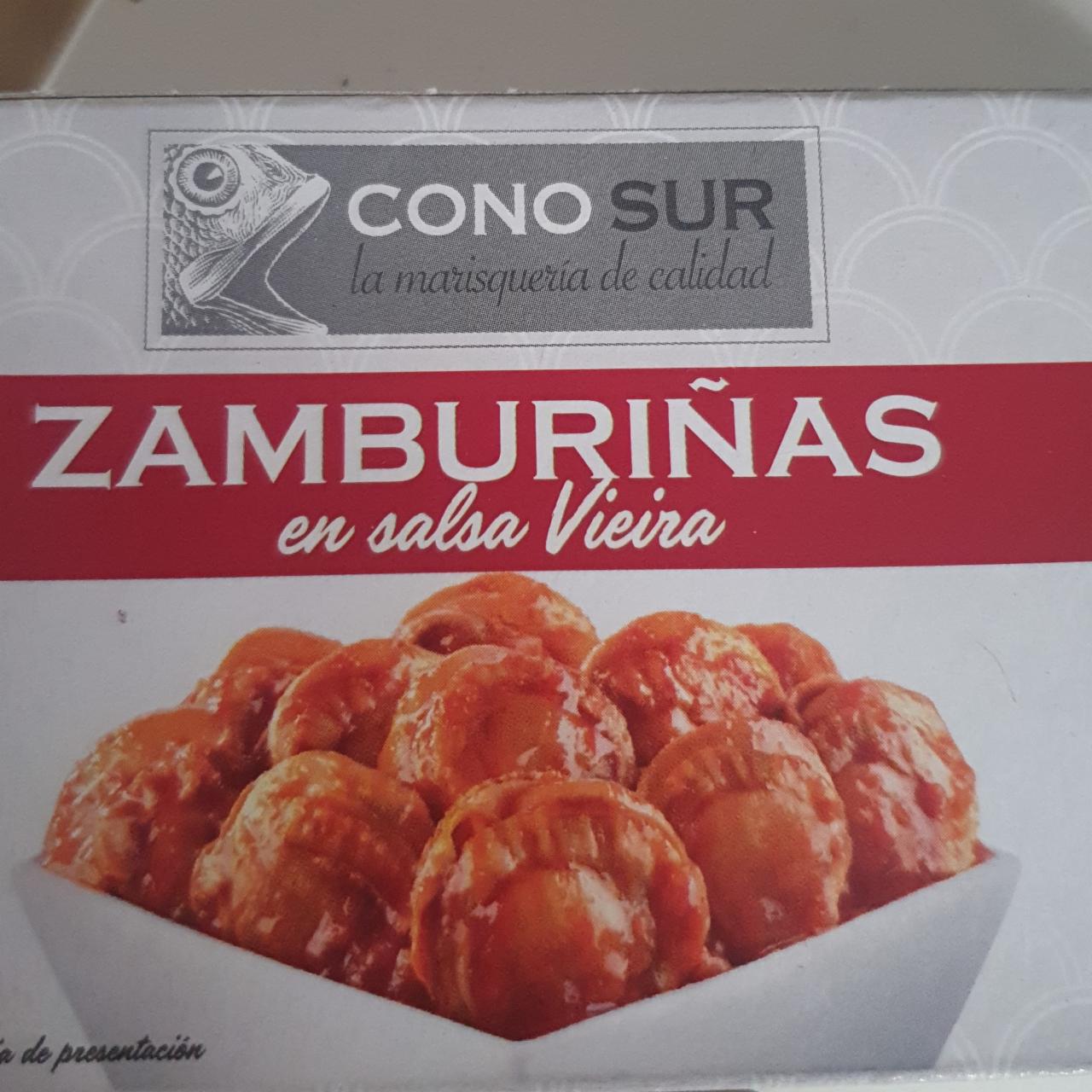 Fotografie - Zamburiñas en salsa vieira Cono Sur