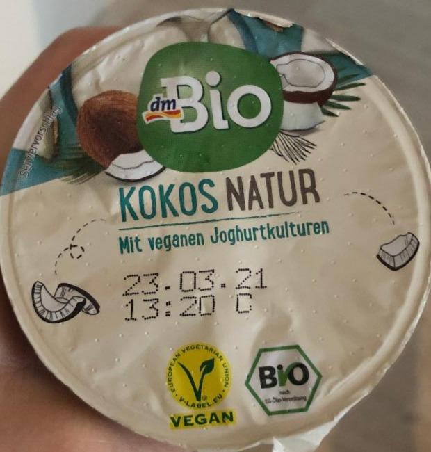 Fotografie - BIO Kokos Natur Dezert s veganskými jogurtovými kulturami dmBio