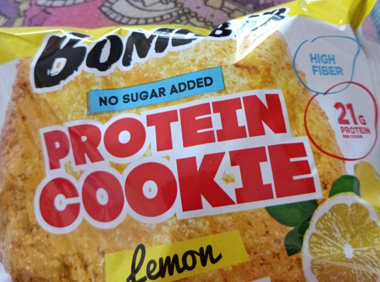 Fotografie - Protein Cookie Lemon No sugar added Bombbar