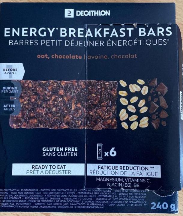 Fotografie - Energy breakfast bars Decathlon
