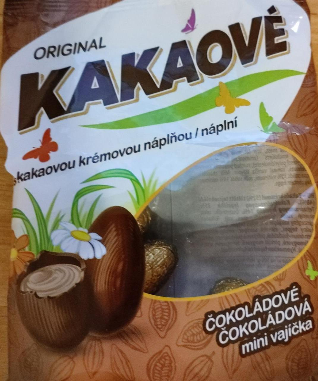 Fotografie - Čokoládová Mini vajíčka Original Kakaové