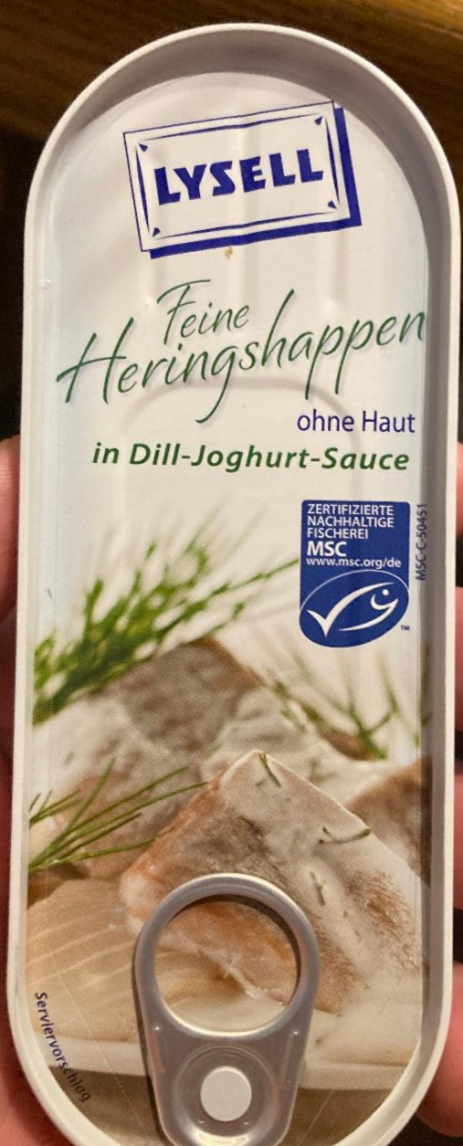Fotografie - Feine Heringshappen in Dill-Joghurt-Sauce Lysell