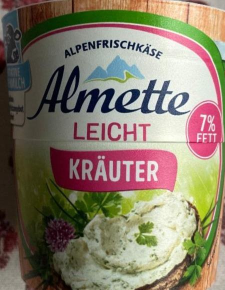 Fotografie - Alpenfrischkäse Leicht Kräuter Almette