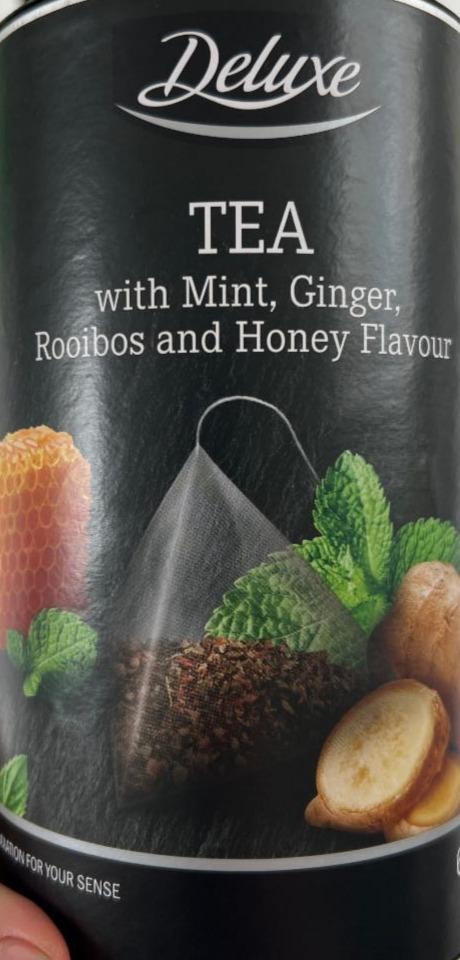 Fotografie - Tea with Mint, Ginger, Rooibos and Honey flavour Deluxe