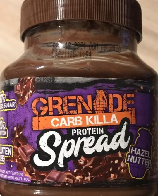 Fotografie - Grenade carb killa protein spread hazel nutter