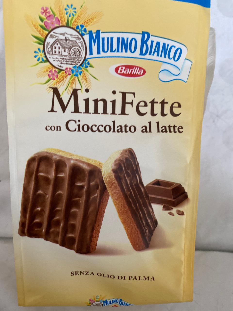 Fotografie - MiniFette con Cioccolato al latte Mulino Bianco