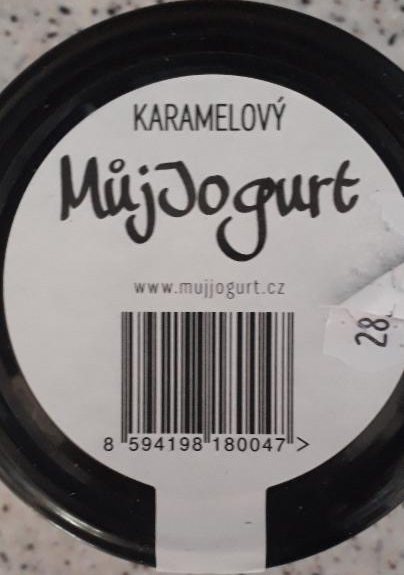 Fotografie - karamelový Můj jogurt