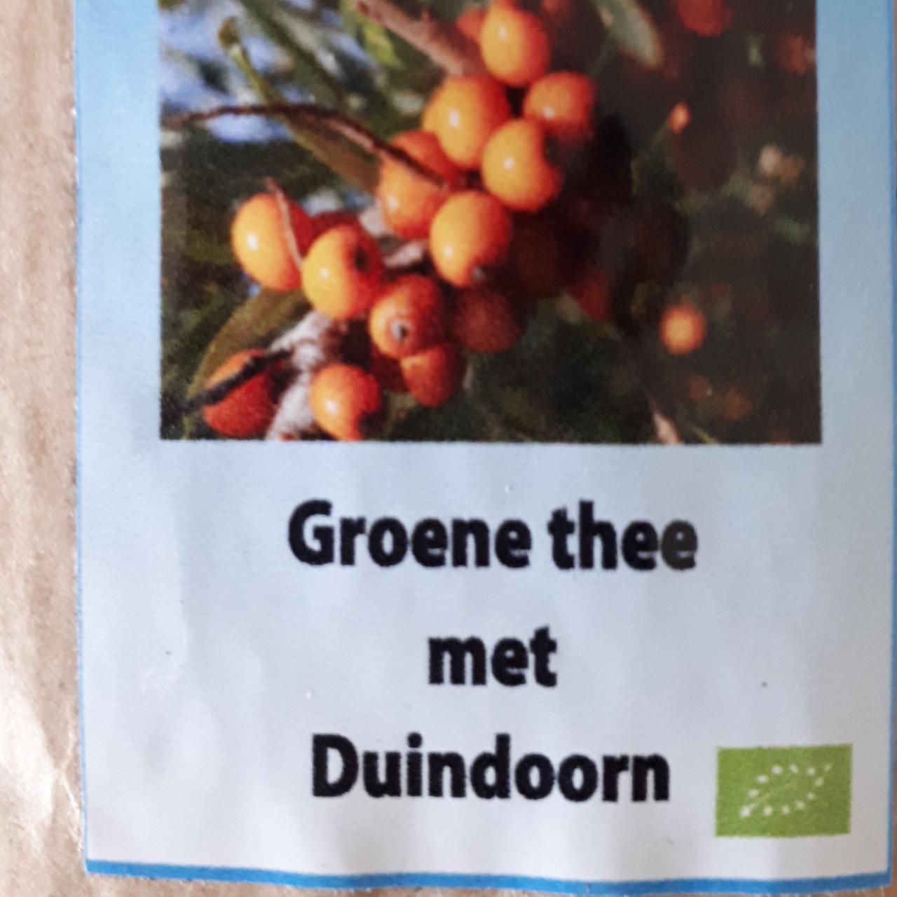 Fotografie - Groene thee met Duindoorn