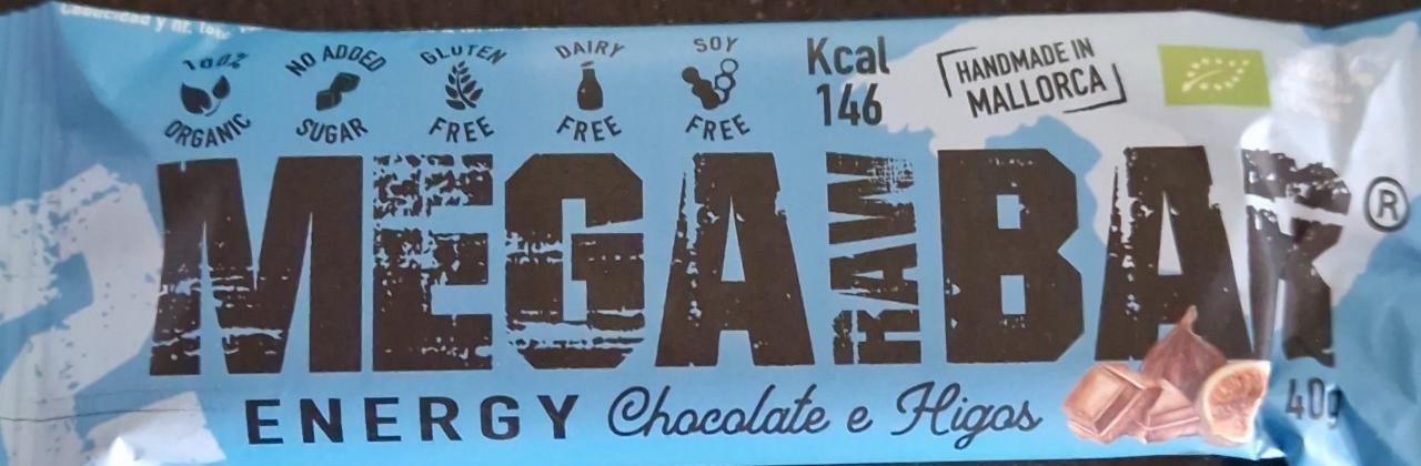Fotografie - Energy Chocolate e Higos Raw Mega Bar