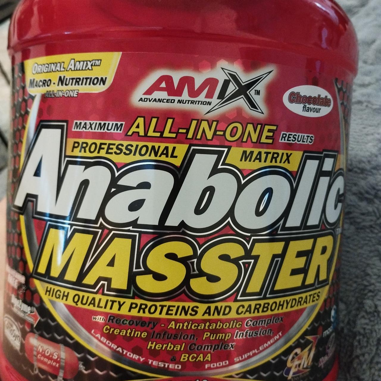 Fotografie - Anabolic Masster protein chocolate Amix Nutrition