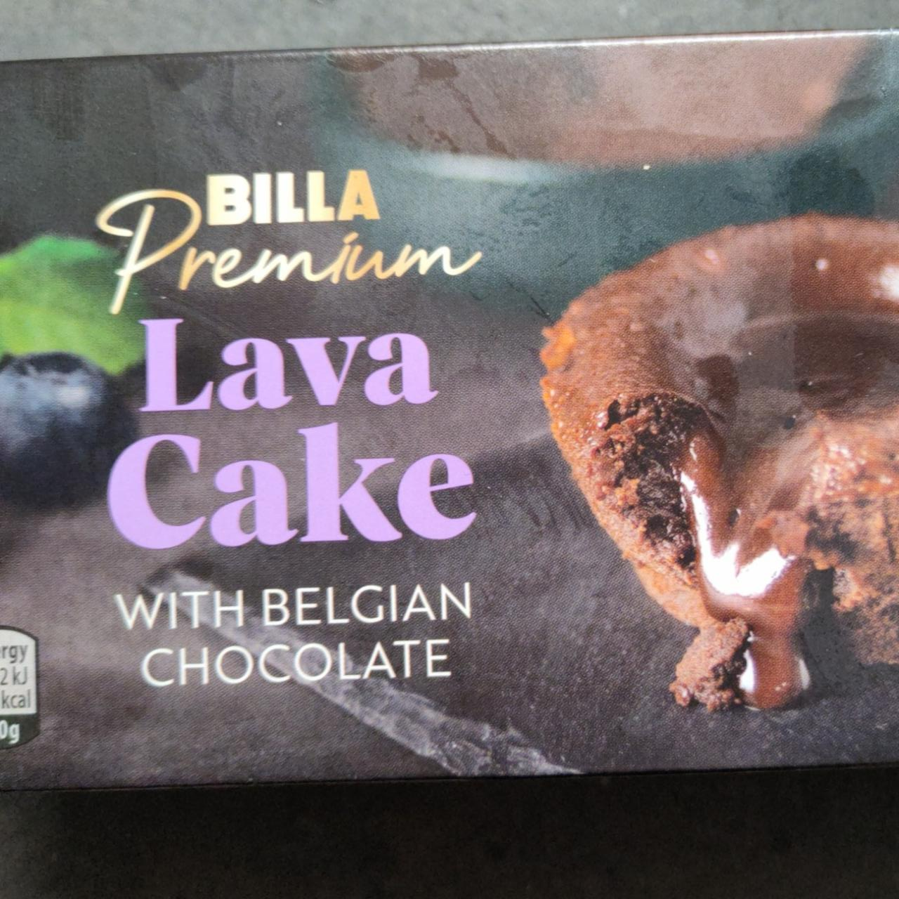 Fotografie - Lava cake with Belgian Chocolate Billa Premium