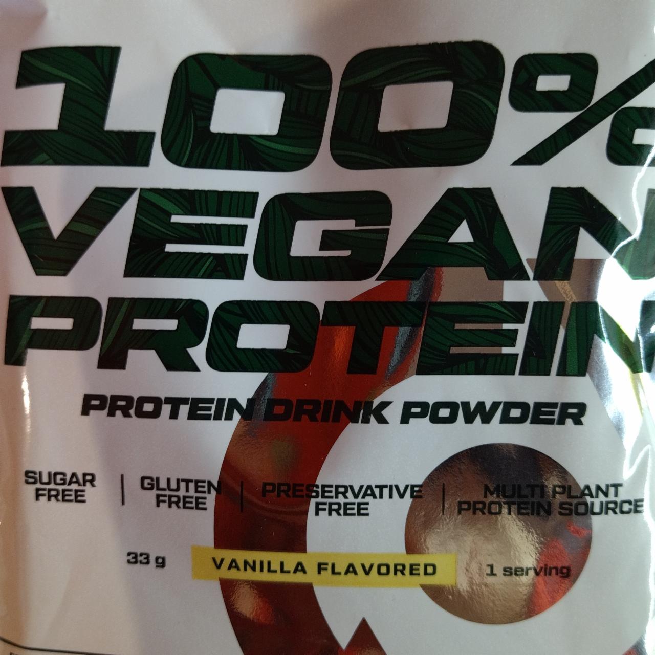 Fotografie - 100% vegan protein Vanilla Hacendado