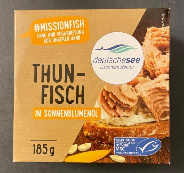 Fotografie - Thunfisch in Sonnenblumenöl DeutscheSee