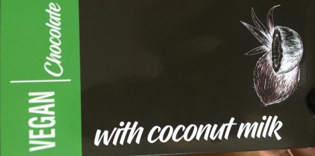 Fotografie - DIA Vegan mléčná čokoláda s kokosovým mlékem