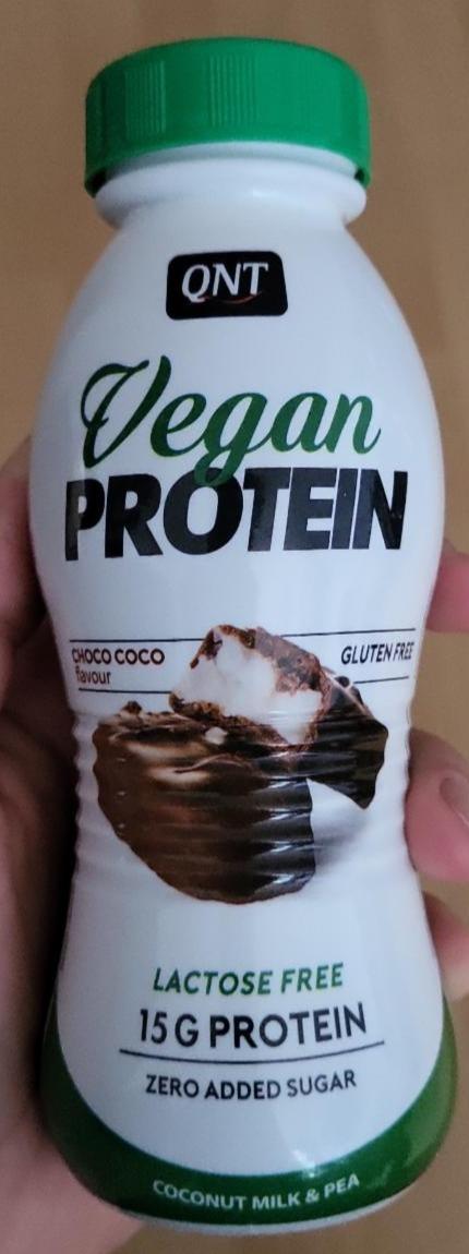 Fotografie - Vegan Protein Shake 15g protein Choco-Coco QNT