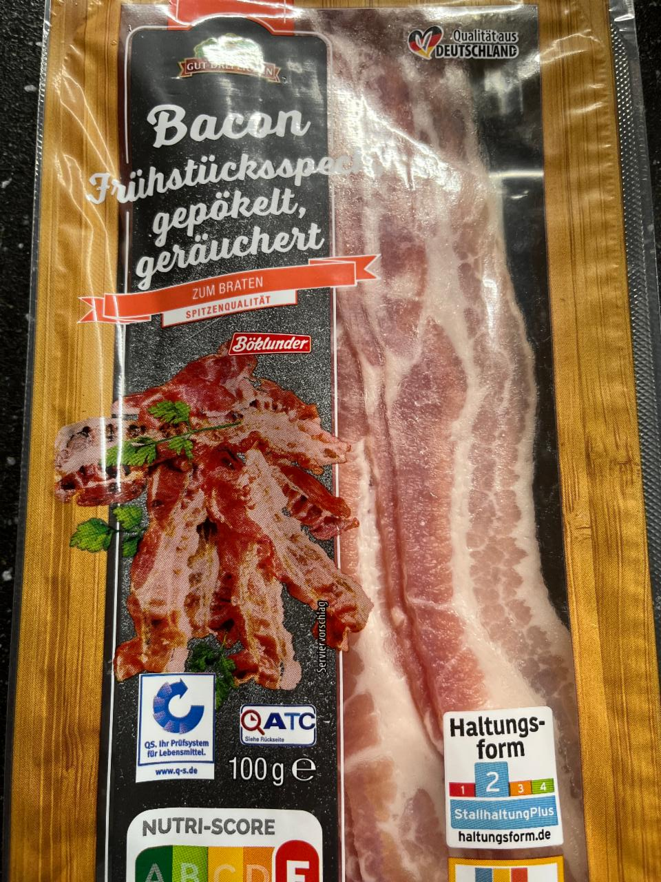 Fotografie - Bacon Frühstücksspeck Gut Drei Eichen