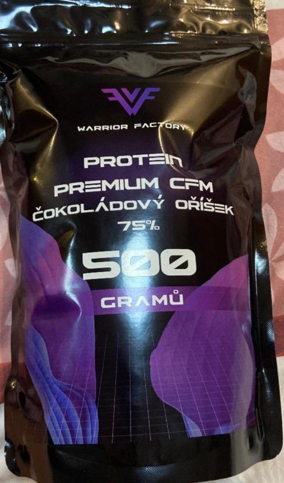 Fotografie - Protein Premium CFM Čokoládový oříšek Warrior Factory