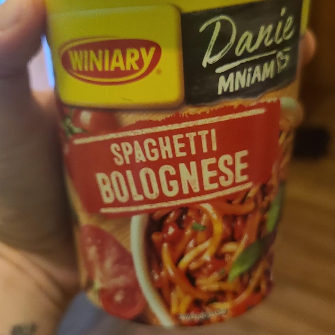 Fotografie - Danie Mniam Spaghetti Bolognese Winiary