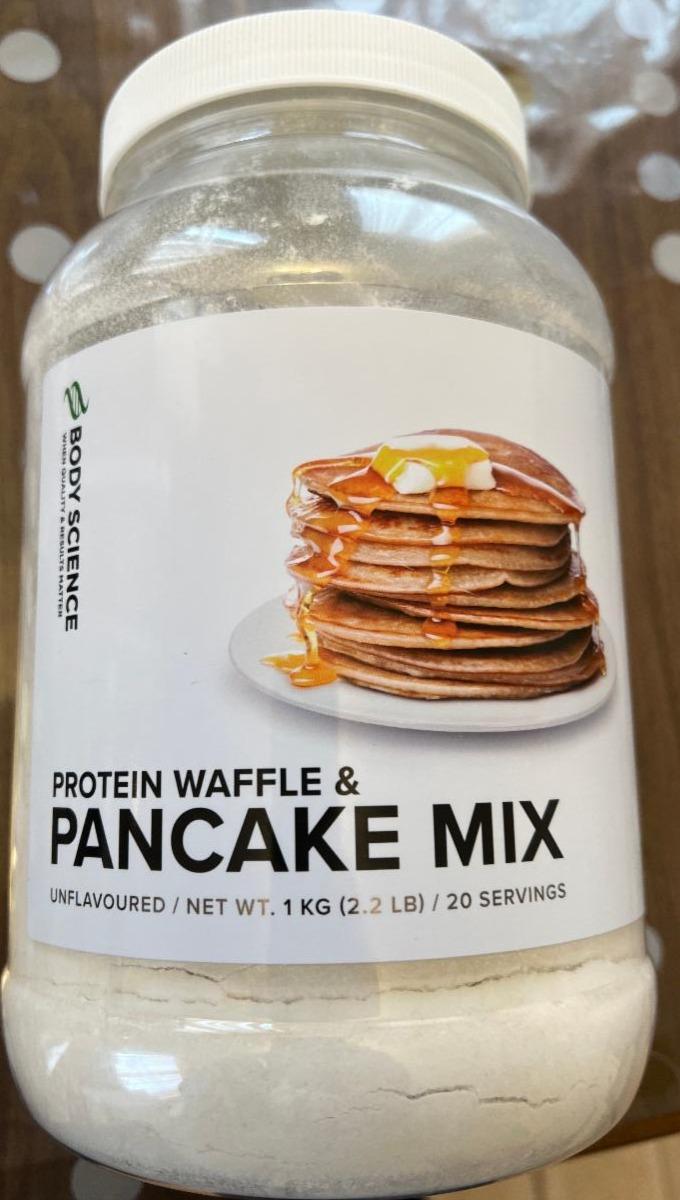 Fotografie - Protein waffle & pancake mix Body Science