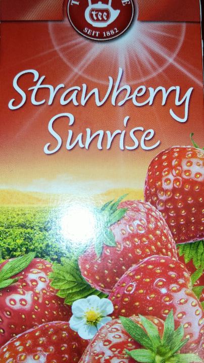 Fotografie - Teekanne World of fruits Strawberry sunrise