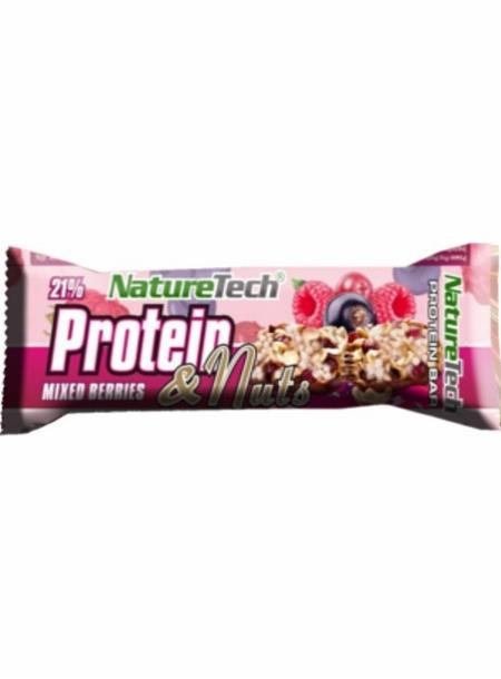 Fotografie - Protein & Nuts mixed berries NatureTech