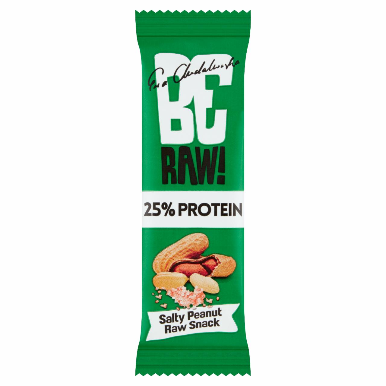 Fotografie - BeRaw 25% Protein Salty Peanut Purella