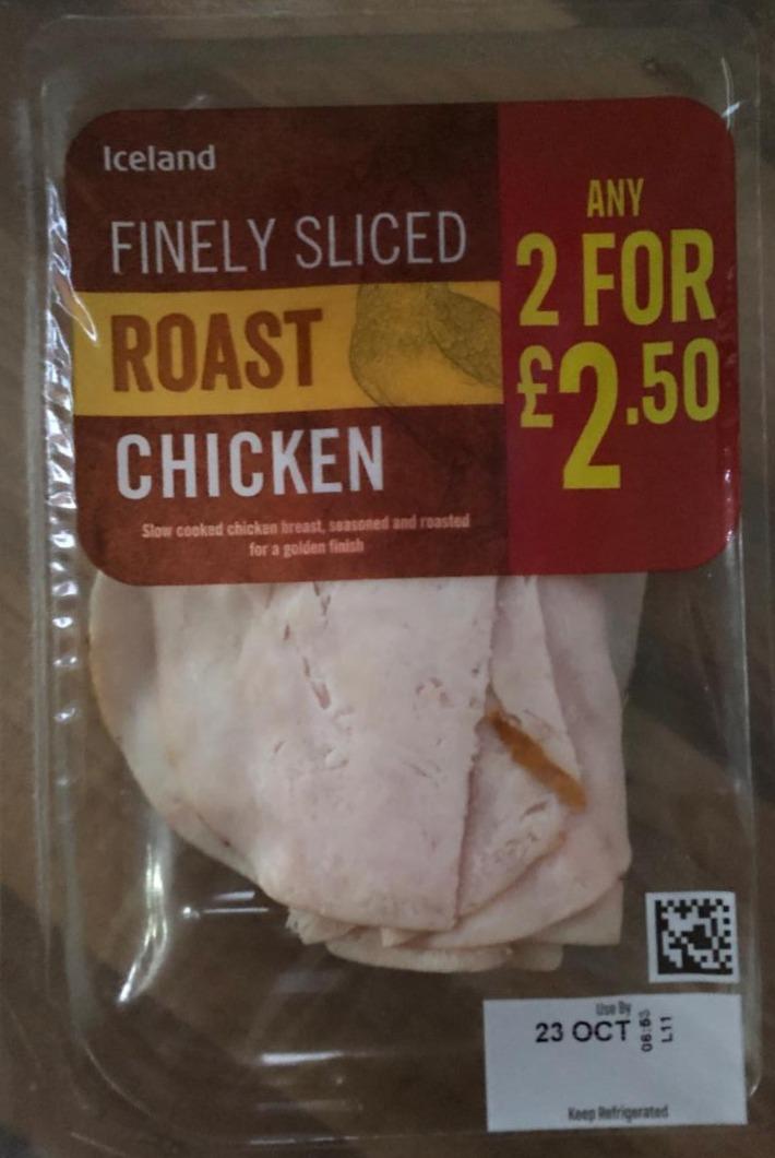 Fotografie - Finely Sliced Roast Chicken Iceland